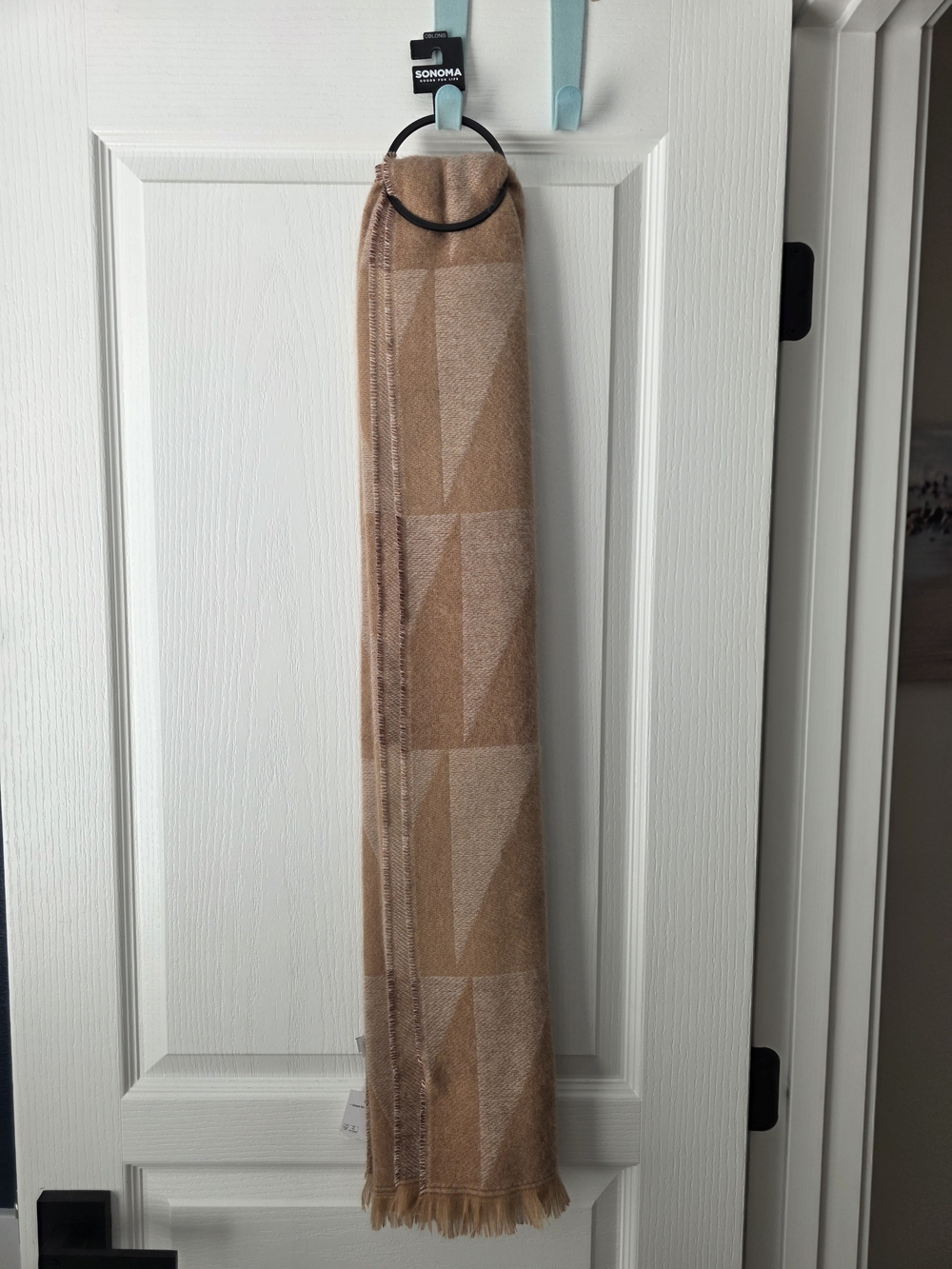 SONOMA Taupe Geometric Scarf - Taupe